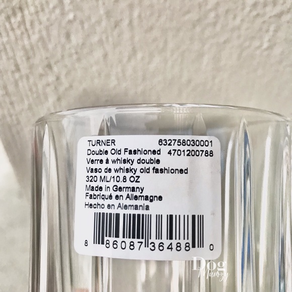 4 Ralph Lauren Turner Double Old Fashioned Whisky Crystal Glass - Picture 3 of 6